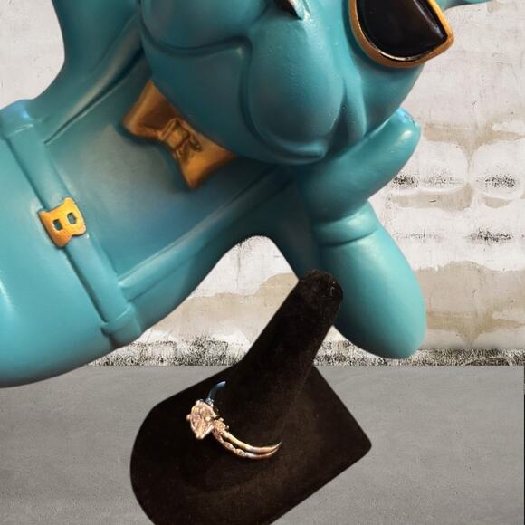 Giani Bernini NWT Cubic Zirconia Sterling Silver Double Band Ring Size 8 - Picture 4 of 9